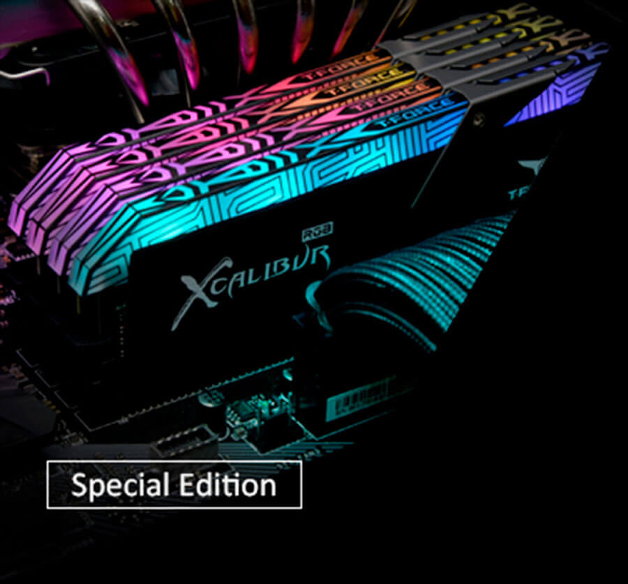 Memoria Team Group T-Force Xcalibur Special Ed.16GB (2x8) 3600MHz